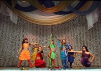 Отчетный концерт школы восточного танца Амира 2014 год и индийские танцы от группы Прия