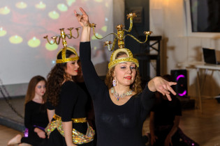 новогодняя вечеринка школы танца Амира - декабрь 2020