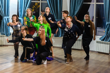 Новогодняя вечеринка школы танца Амира - 2020